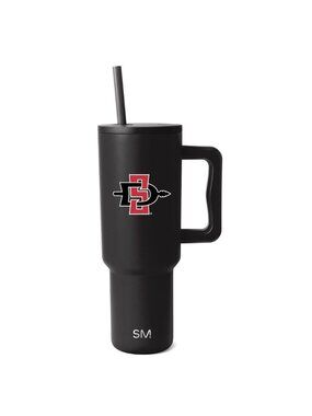 NWT NCAA San Diego State Aztecs Simple Modern Trek Tumbler - 40oz